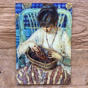 Unravelling Silk - Greeting Card