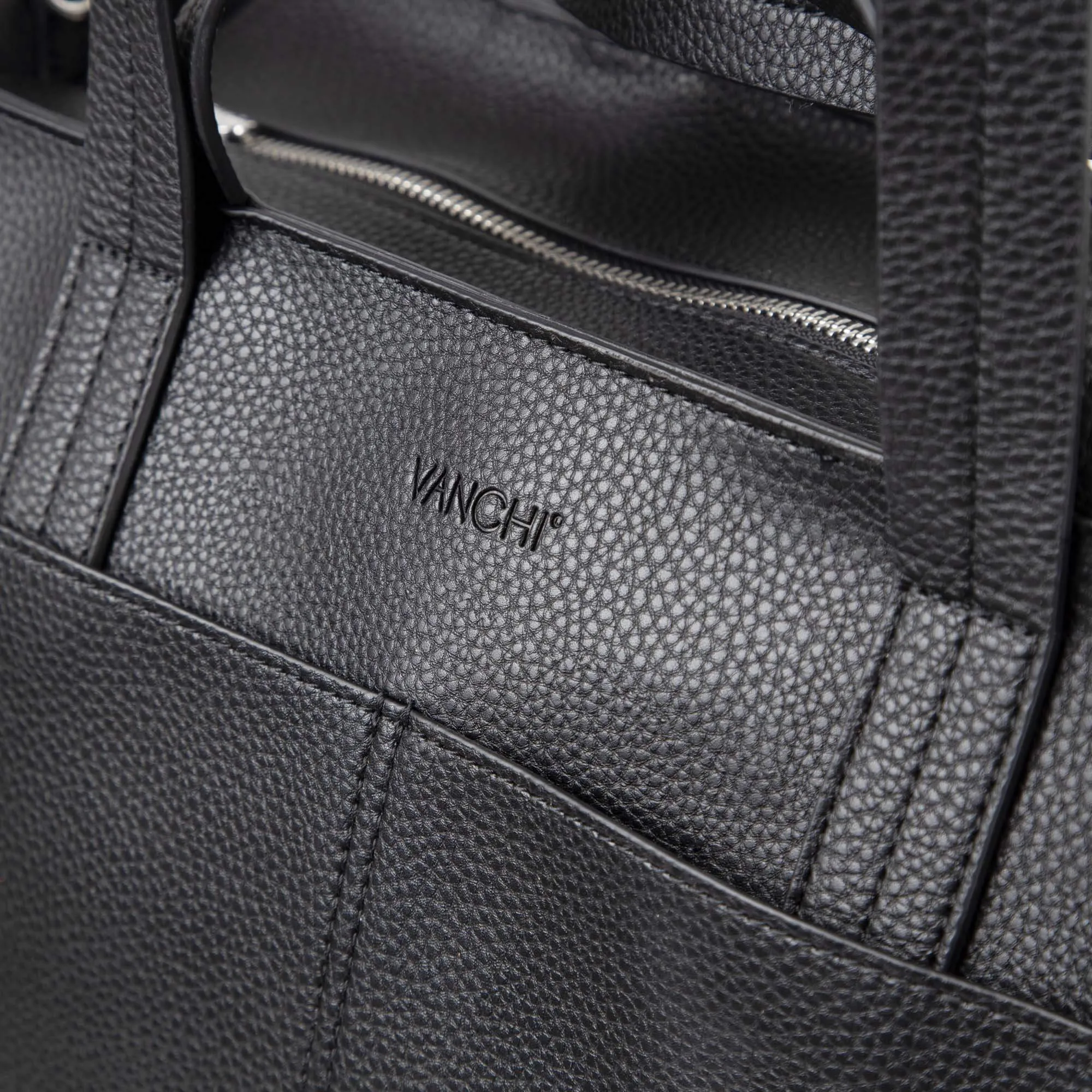 VANCHI Ida Tote   Organiser - Black
