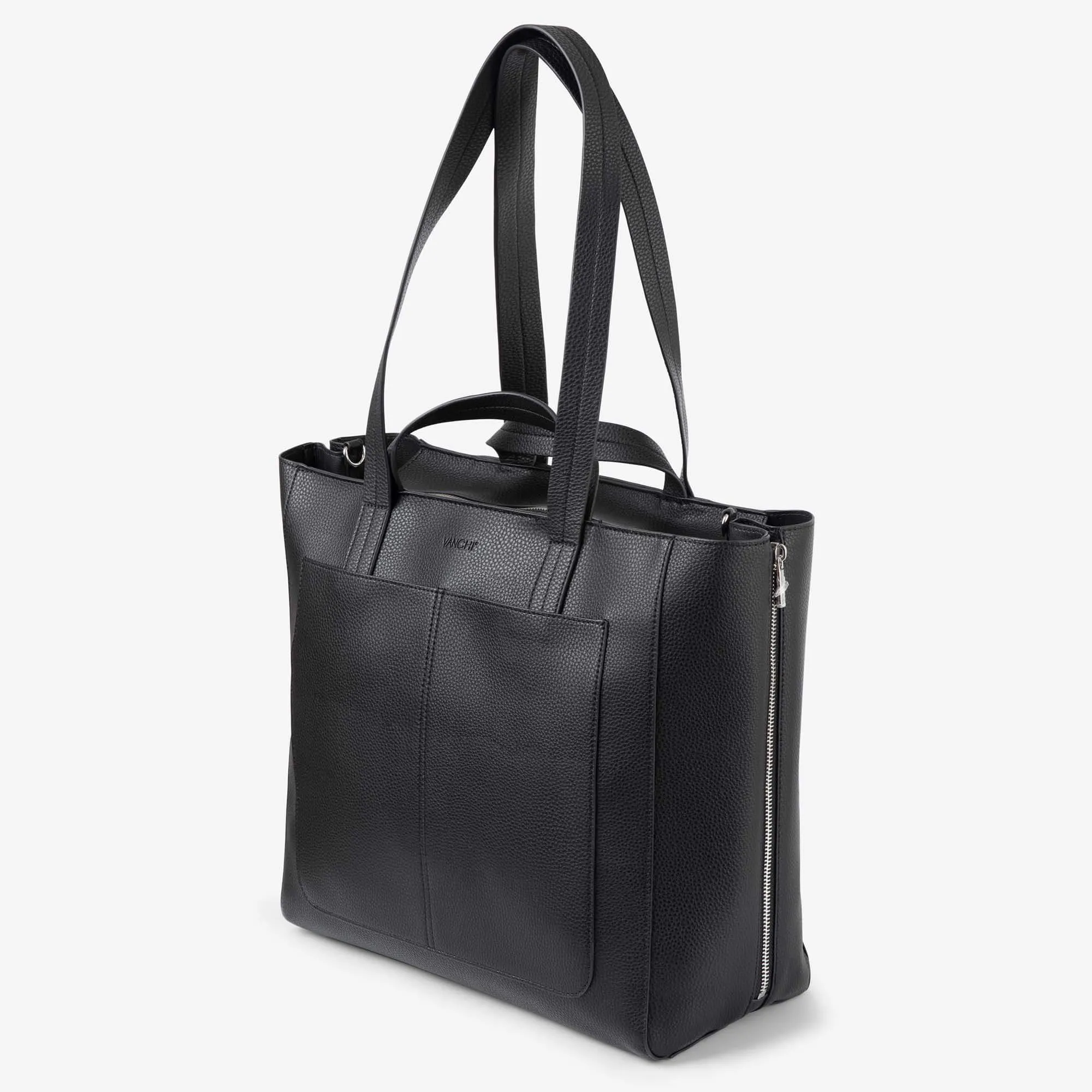 VANCHI Ida Tote   Organiser - Black