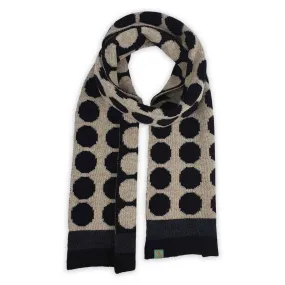 Velvet Scarf - Premium Australian Lambswool - Black