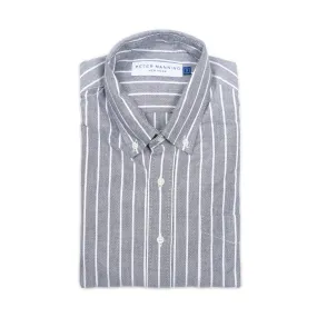 Weekend Oxford Slim Fit - Grey Stripe