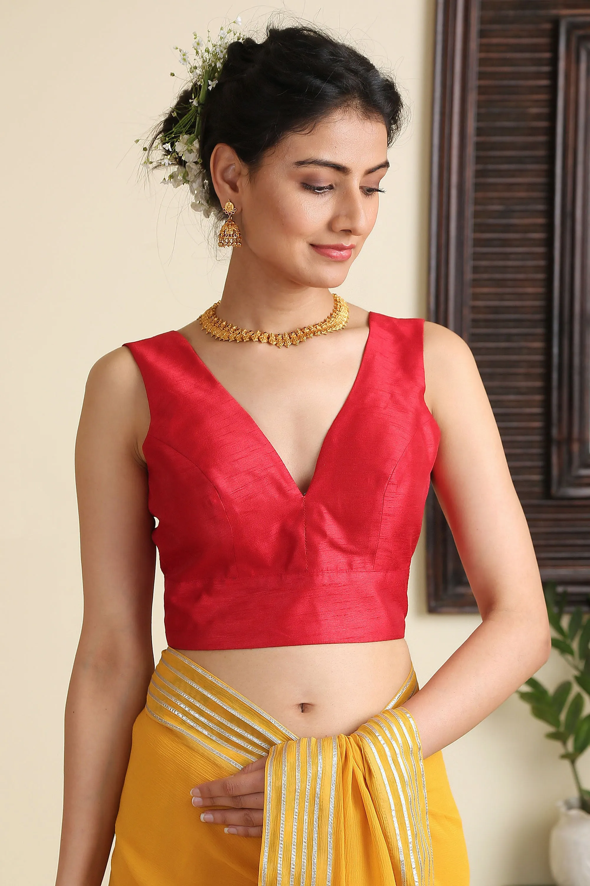 Women's Laila Ruby Red Blouse