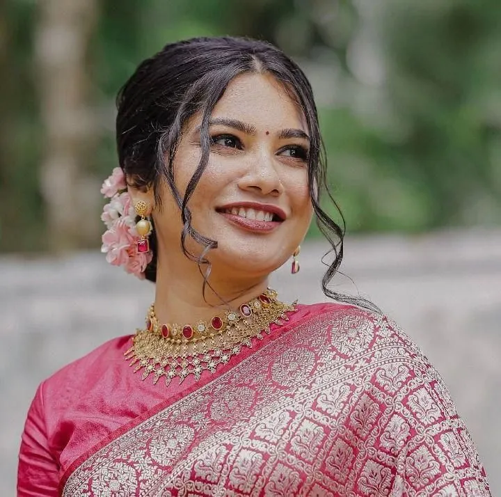 Women's Wedding Special Jacquard Saree