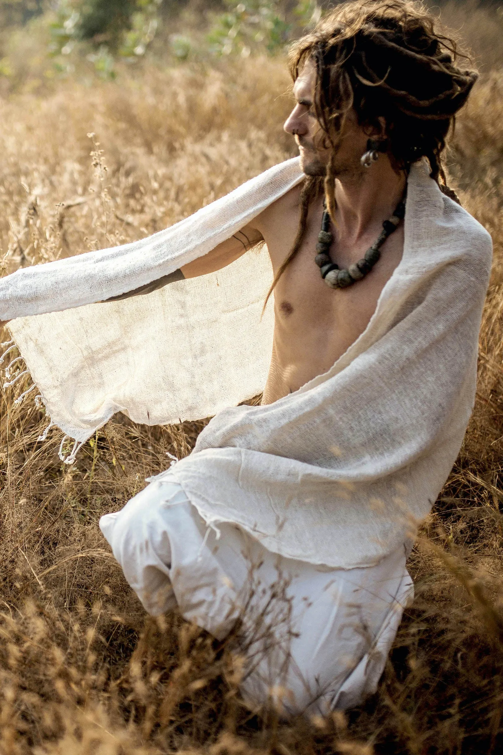 Woven Cotton Shawl ⋙⋗