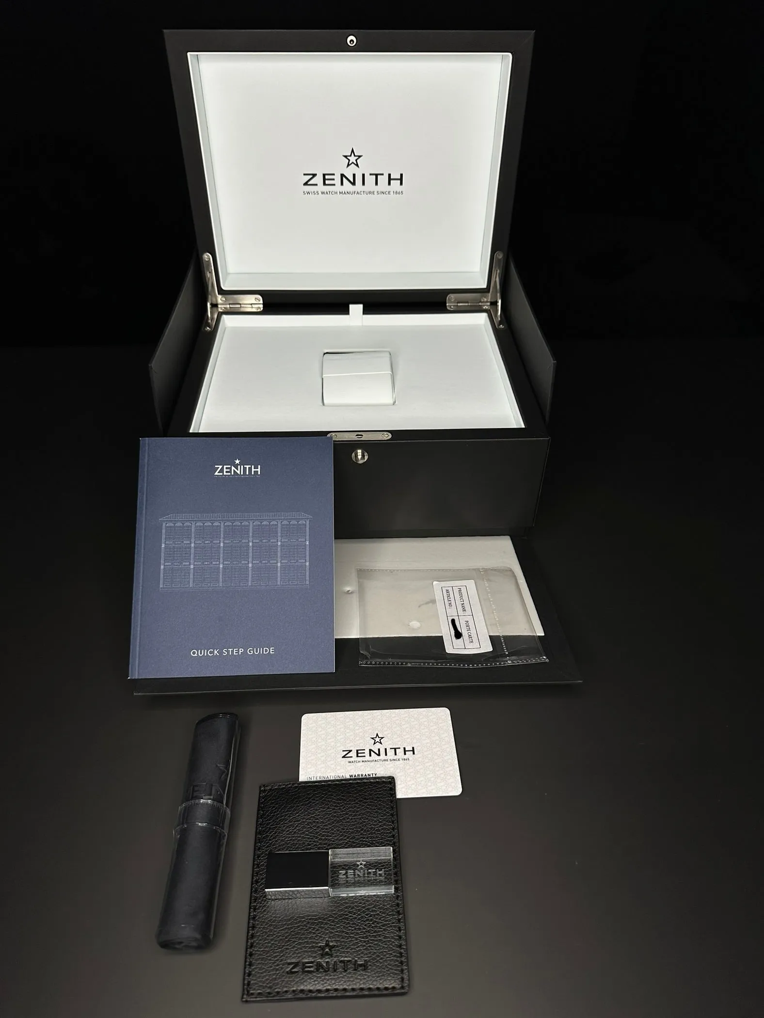 Zenith Defy Classic Automatic Skeleton Dial Watch with Carbon Fiber Design – Luxury Timepiece